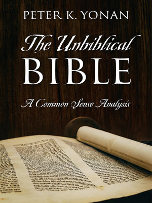 cover image of The Unbiblical Bible